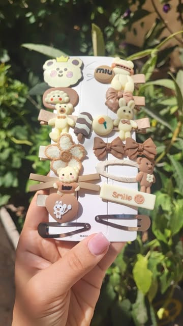 گیره گلسر تدی رنگ نود دخترانه