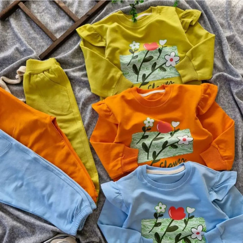 بلوز شلوار دورس دخترانه