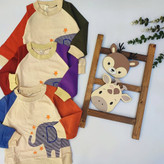 بلوز تک طرح فیل کودکانه