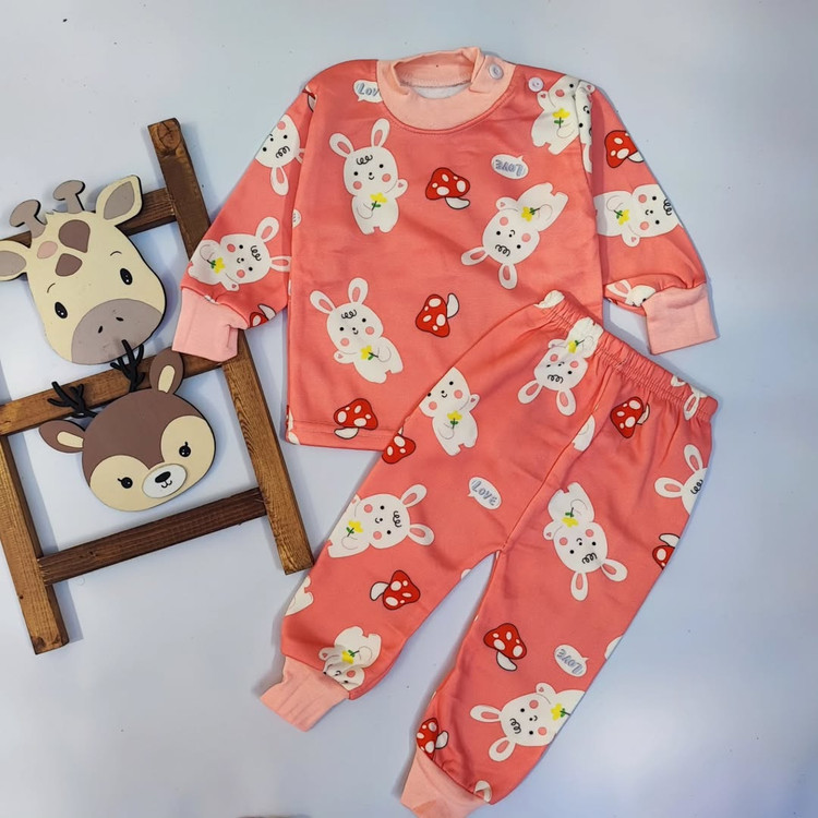 بلوز شلوار راحتی نوزادی گرم