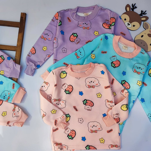 بلوز شلوار توکرکی دخترانه