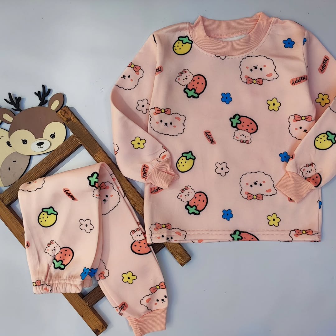 بلوز شلوار راحتی بچگانه