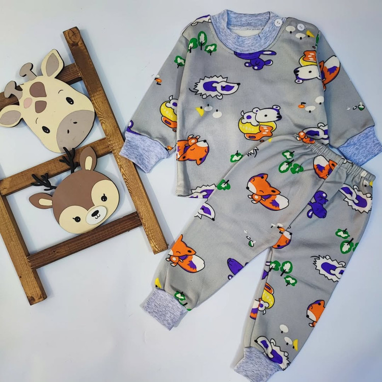 ست بلوز شلوار نوزادی گرم