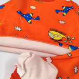 بلوز شلوار گرم طرح هواپیما و هلیکوپتر