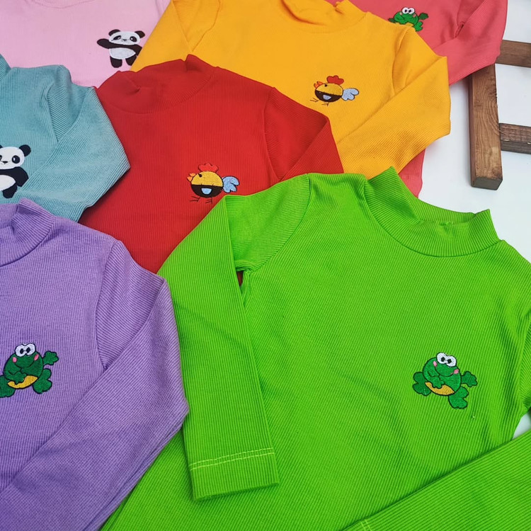 لباسهای رنگی کودکانه با طرحهای فانتزی، مناسب دختر و پسر