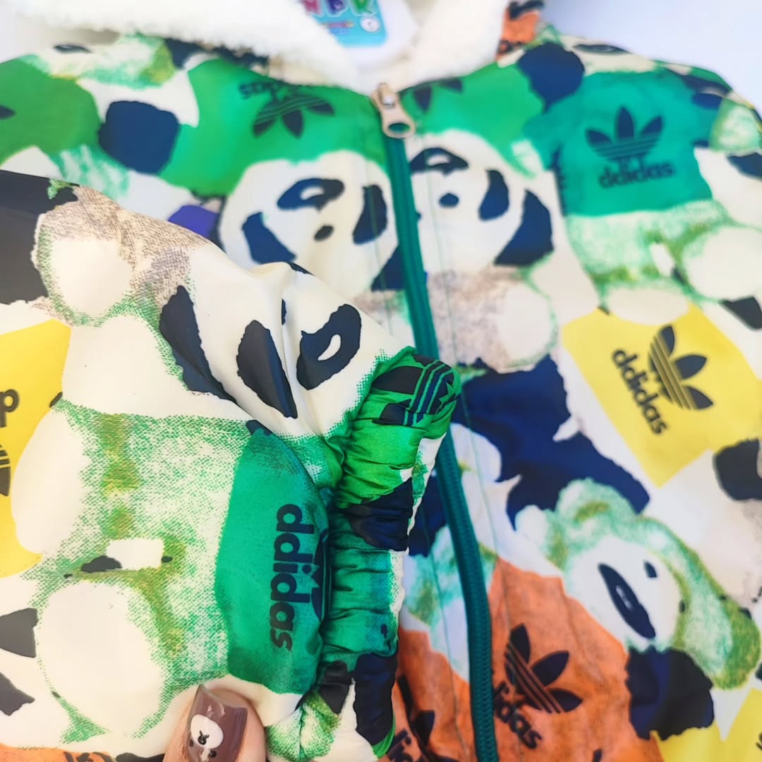 سوییشرت خزدار دخترانه و پسرانه پاندا