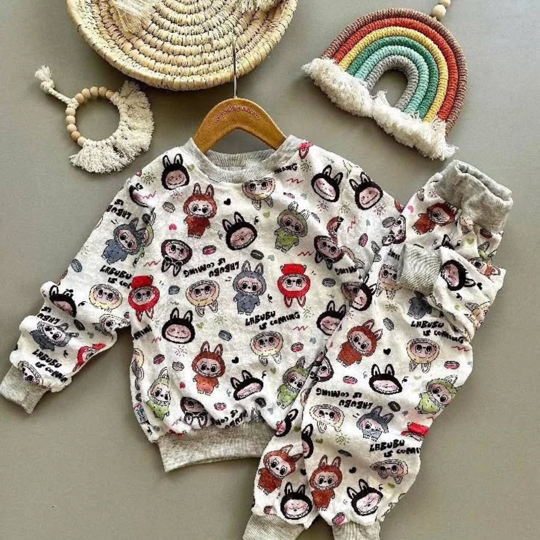 بلوز شلوار راحتی پسرانه مدل لبوبو