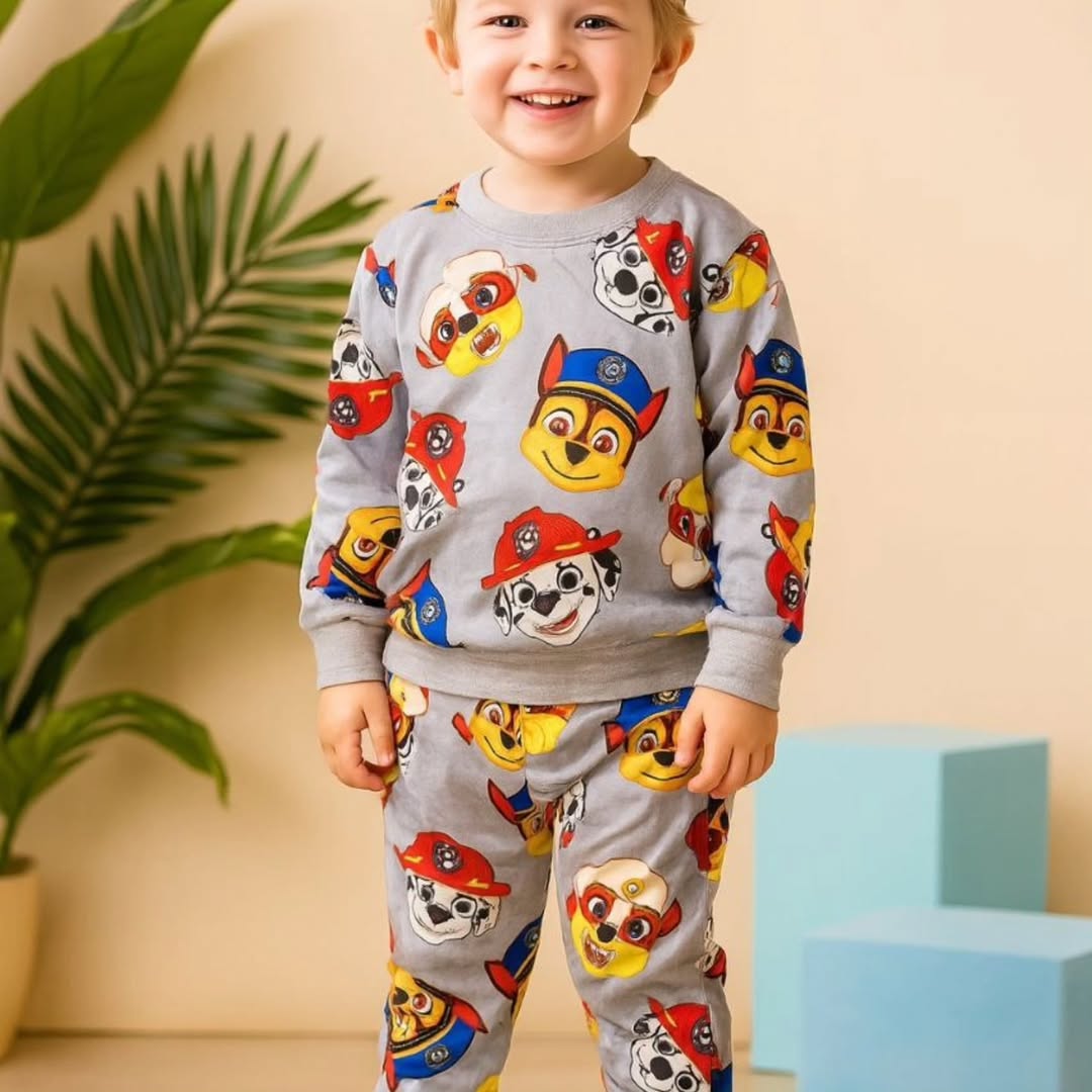 بلوز شلوار راحتی پسرانه سگهای نگهبان