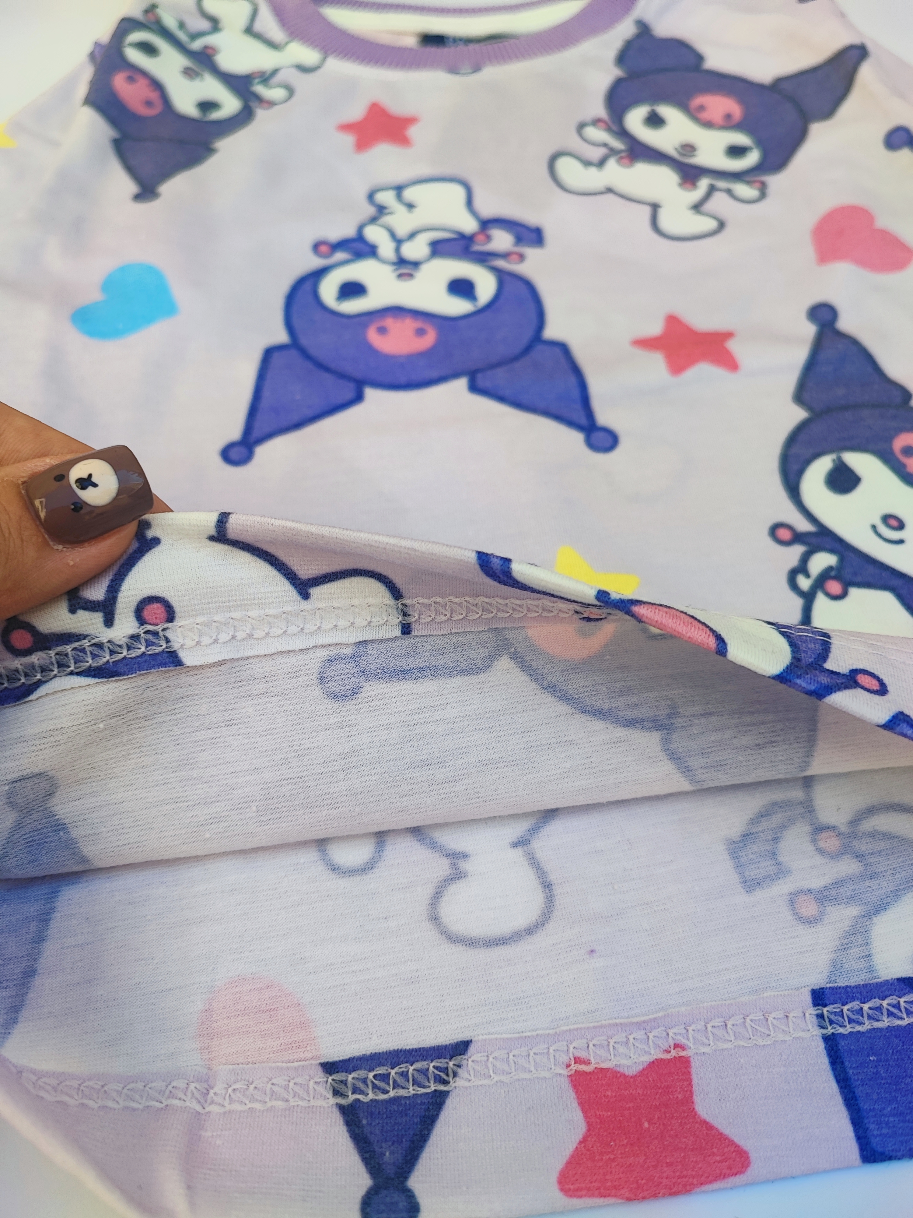 بلوز شلوار تمام نخ پنبه دخترانه ۳تا۸ سال