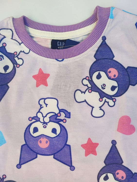 ست راحتی دخترانه طرح کرومی