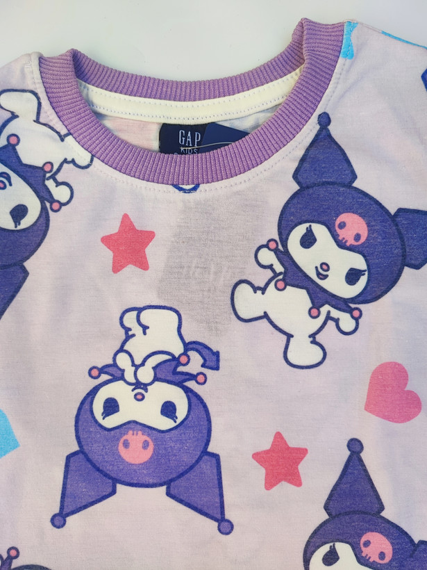 ست راحتی دخترانه طرح کرومی