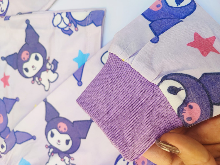 ست بلوز شلوار راحتی دخترانه کرومی