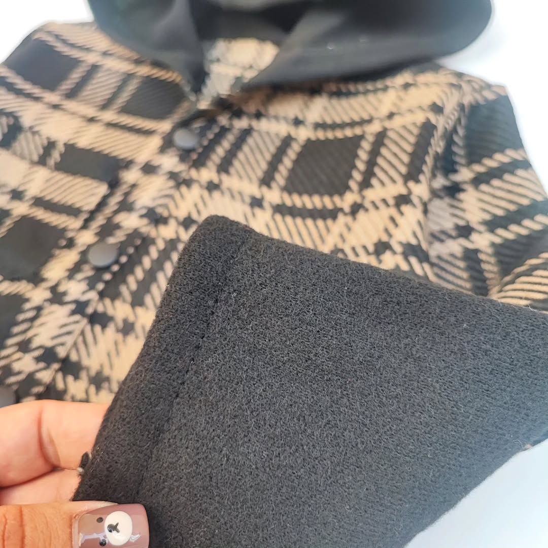 شکت پسرانه پشمی چهارخونه