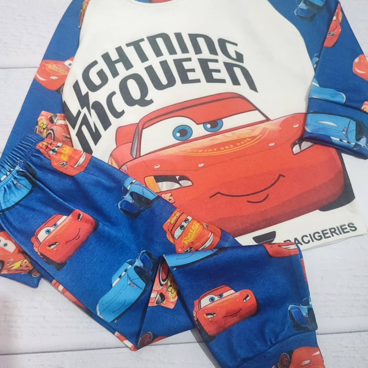 بلوز شلوار ماشین بچگانه