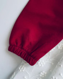 لباس یلدایی دخترانه ۱۴۰۳ | پیراهن دورس و دانتل بچهگانه