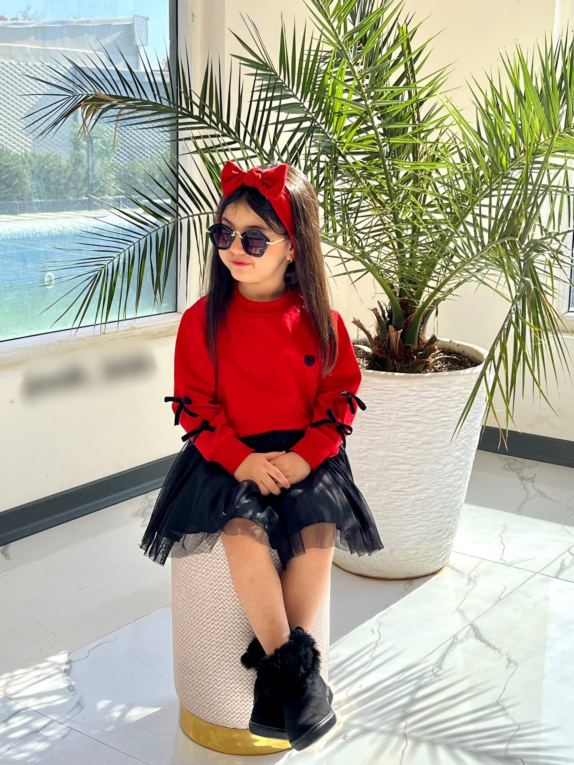 لباس یلدایی دخترانه