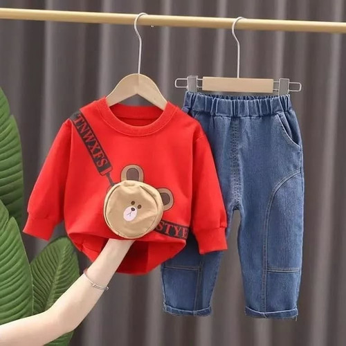 ست لباس یلدایی بچگانه