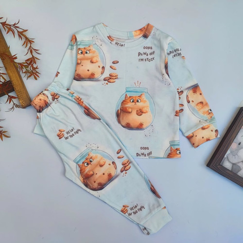 ست بلوز و شلوار راحتی خونگی بچگانه