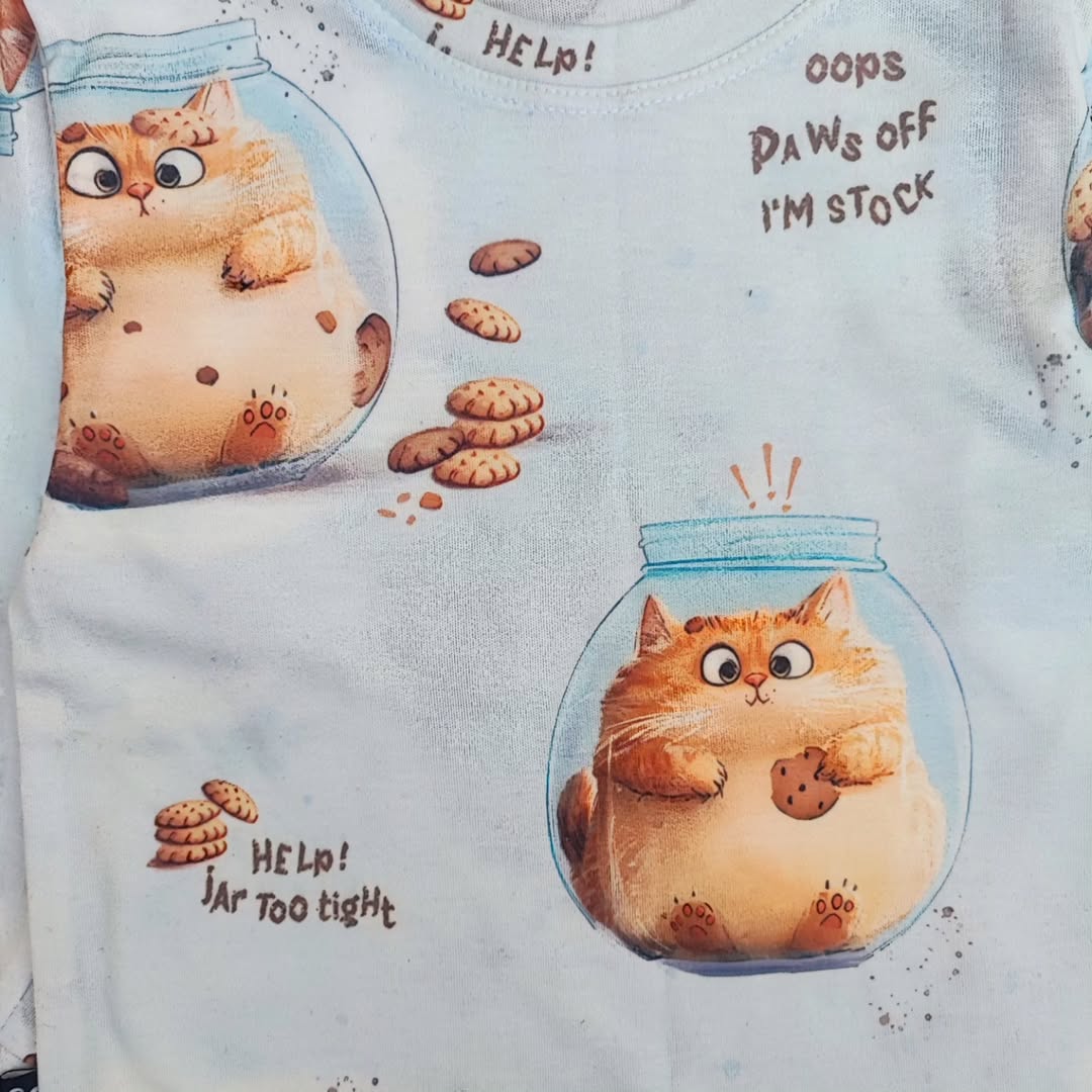 بروز و شلوار تمام نخ پنبه بچگانه