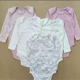 بادی زیر دکمه نوزادی دخترانه لوپیلو