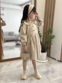 پیراهن گلدوزی دخترانه جدید